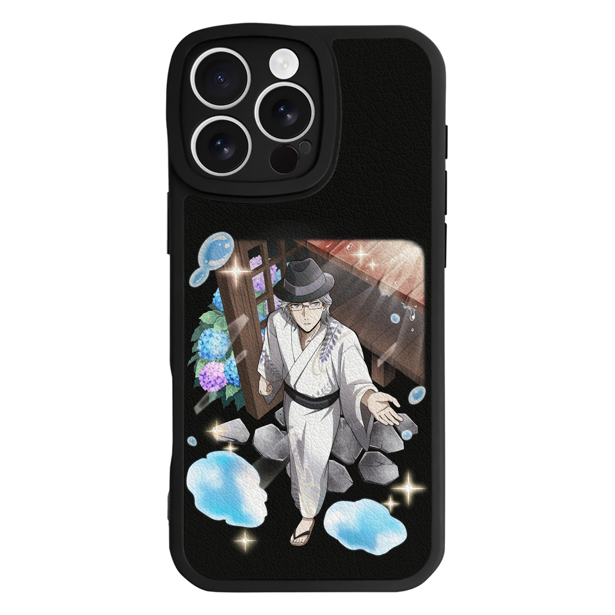 （画像用） 文豪ストレイドッグス Bungo Stray Dogs 【iPhone 16シリーズ対応】シリコンスマホケース（レザー調） 材質：シリコン